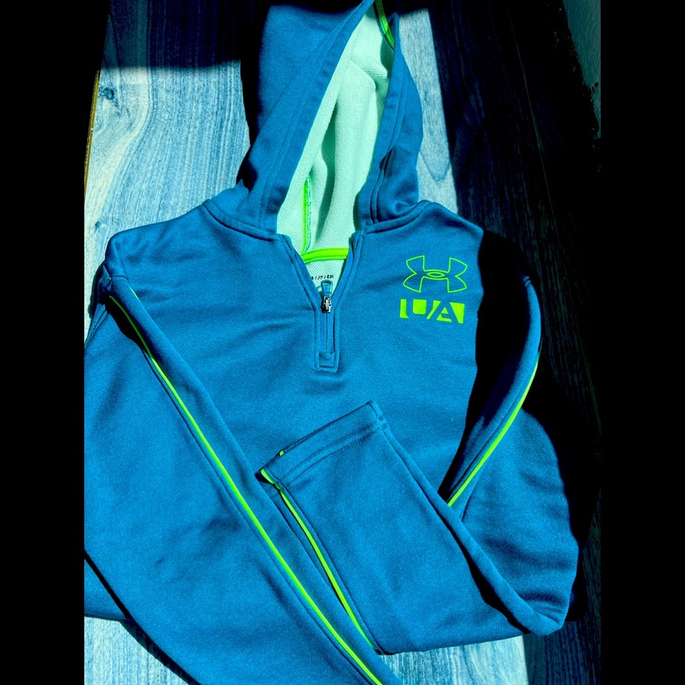 Under armor zip up sweater